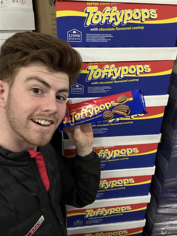 Toffypops med caramel og chokolade🎉🥳