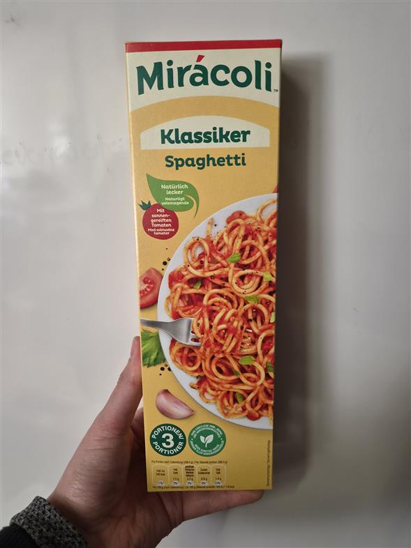 Mirácoli Klassiker Spaghetti🥰😍